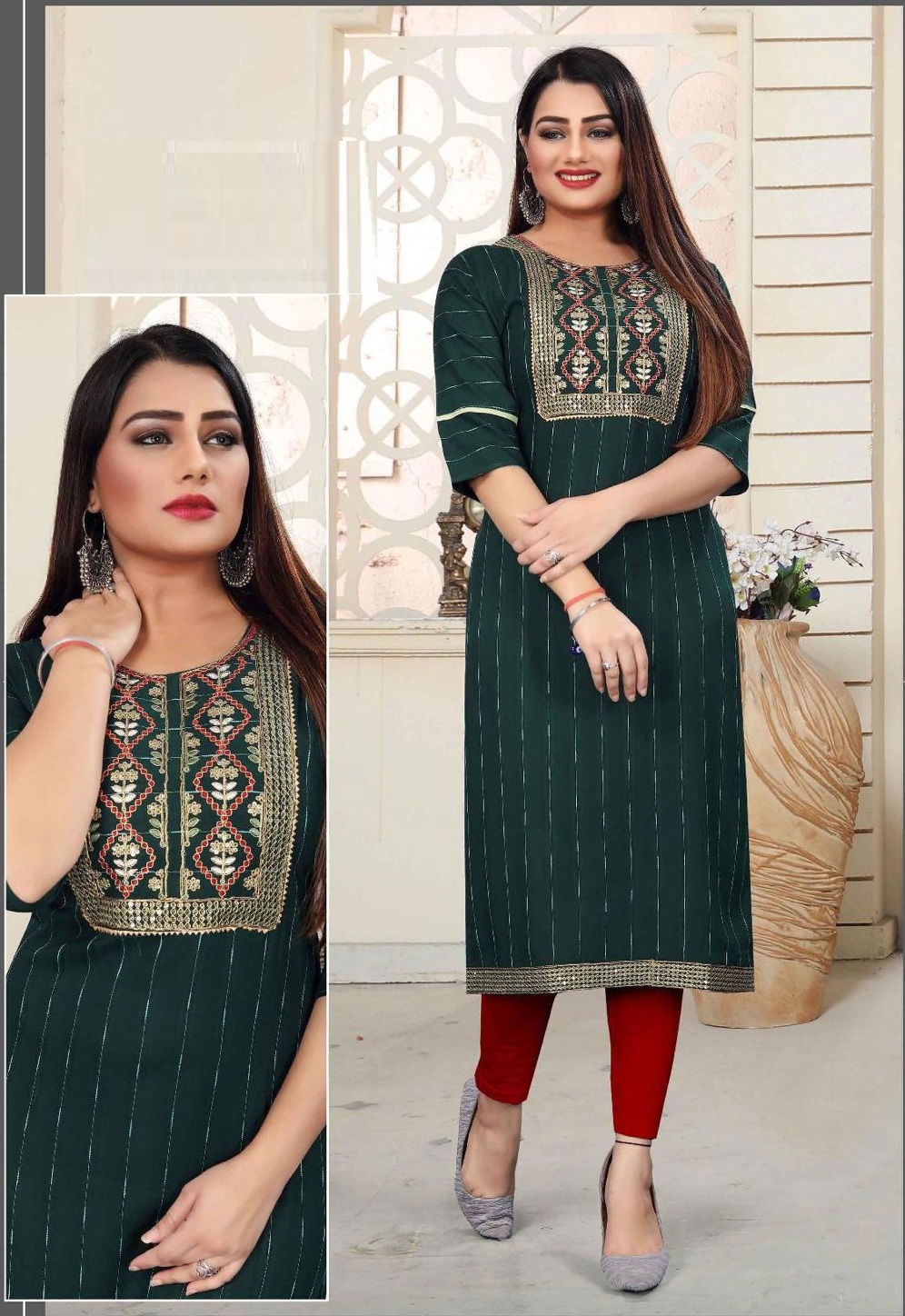 Beauty Queen Capetown 2 Ethnic Wear Wholesale Kurti Collection 